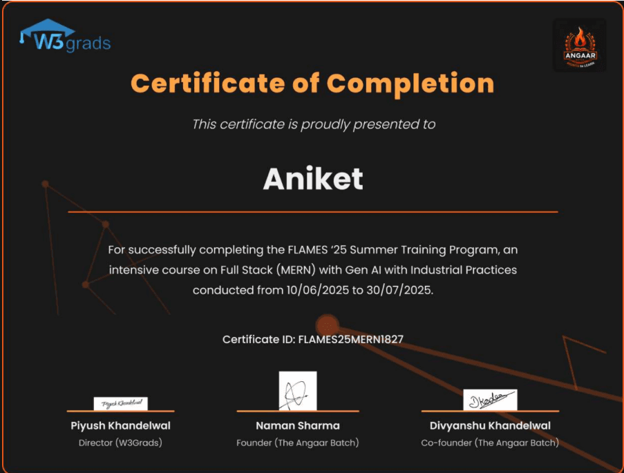 MERN Stack with Generative AI
