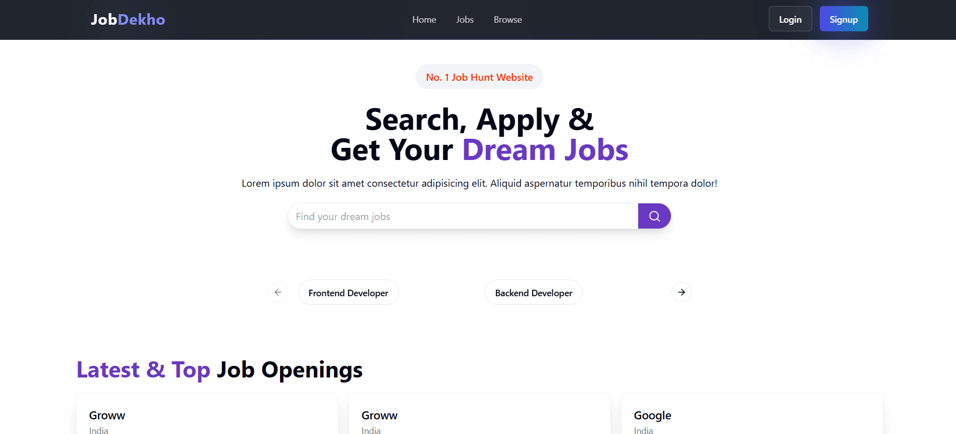 JobBoard – AI-Driven Job Listing & Recruitment Platform